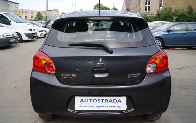 Mitsubishi Space Star cena 23900 przebieg: 80367, rok produkcji 2014 z Pilzno małe 379